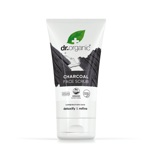 Dr Organic Charcoal Face Scrub - 125ml