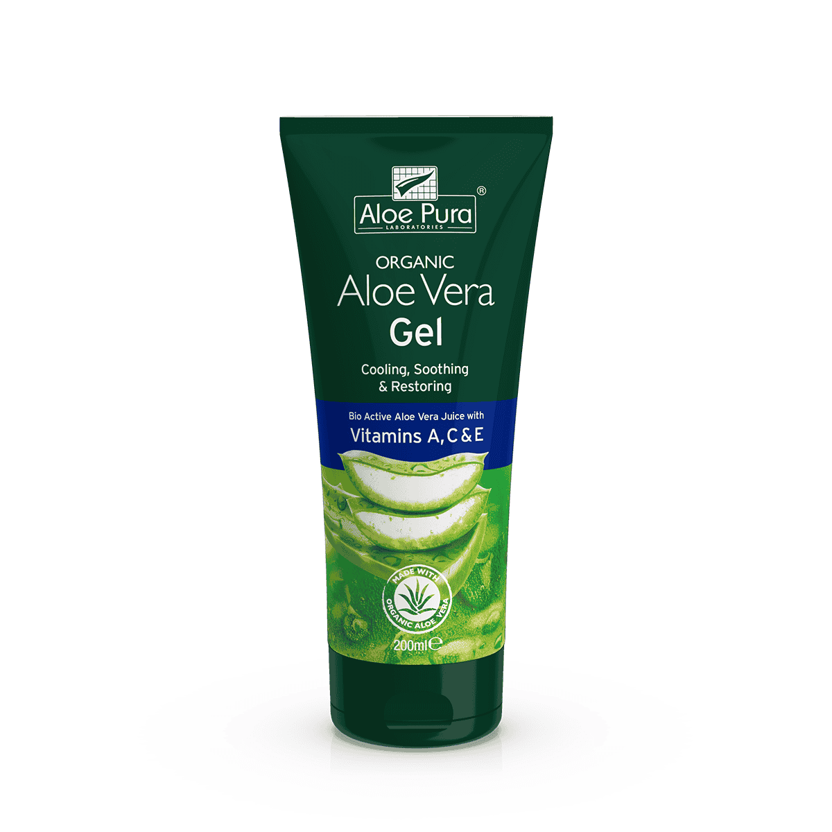 Aloe Pura Aloe Vera Gel & Vit Ace - 200ml