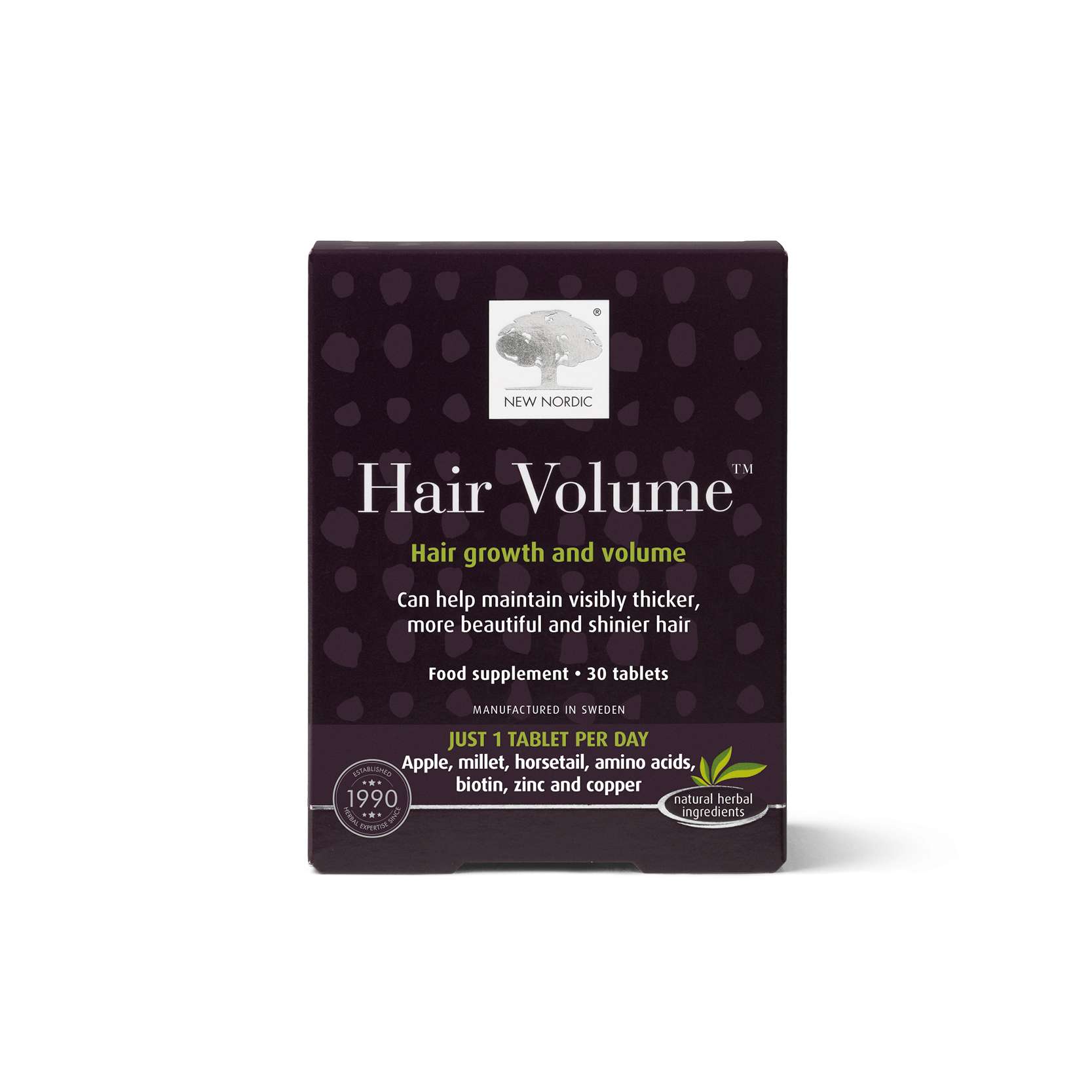 New Nordic Ltd Hair Volume - 30tabs