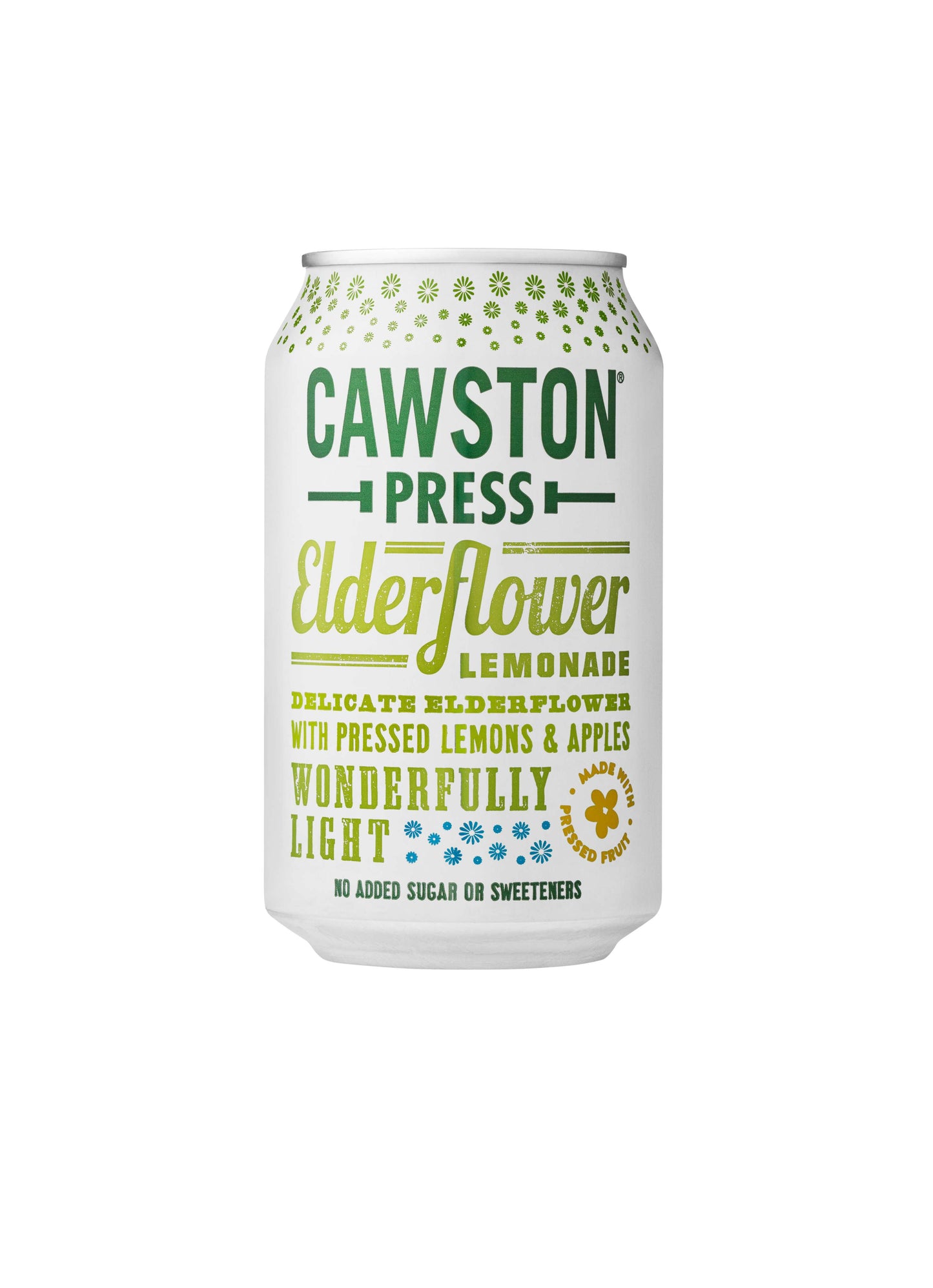 24 x Cawston Press Sparkling Elderflower Lemonade - 330ml