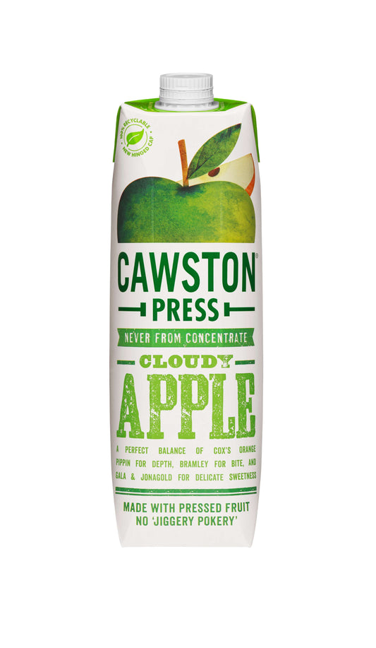 Cawston Press Pressed Cloudy Apple - 1ltr