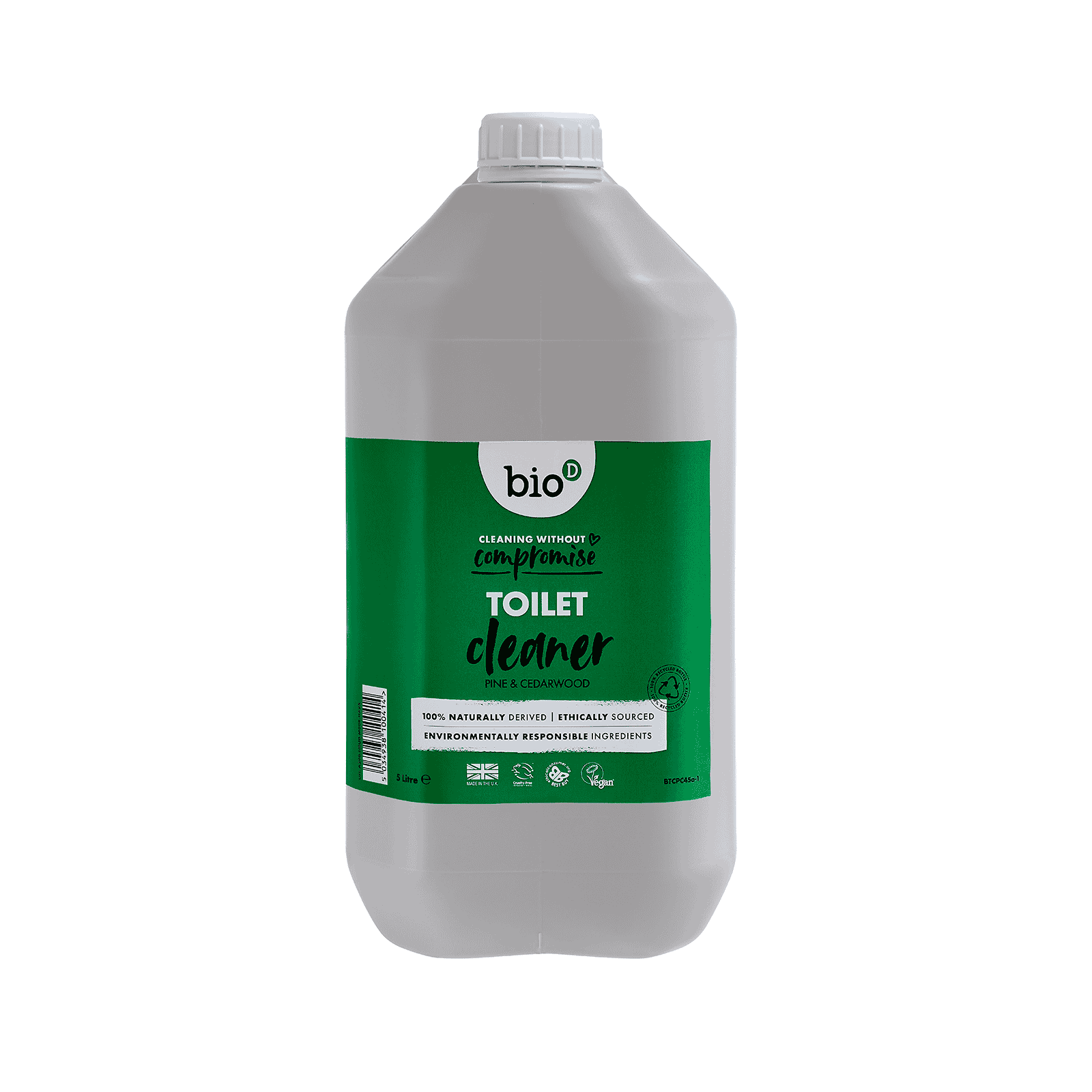 Bio-D Pine & Cedarwood Toilet Cleaner - 5Ltr