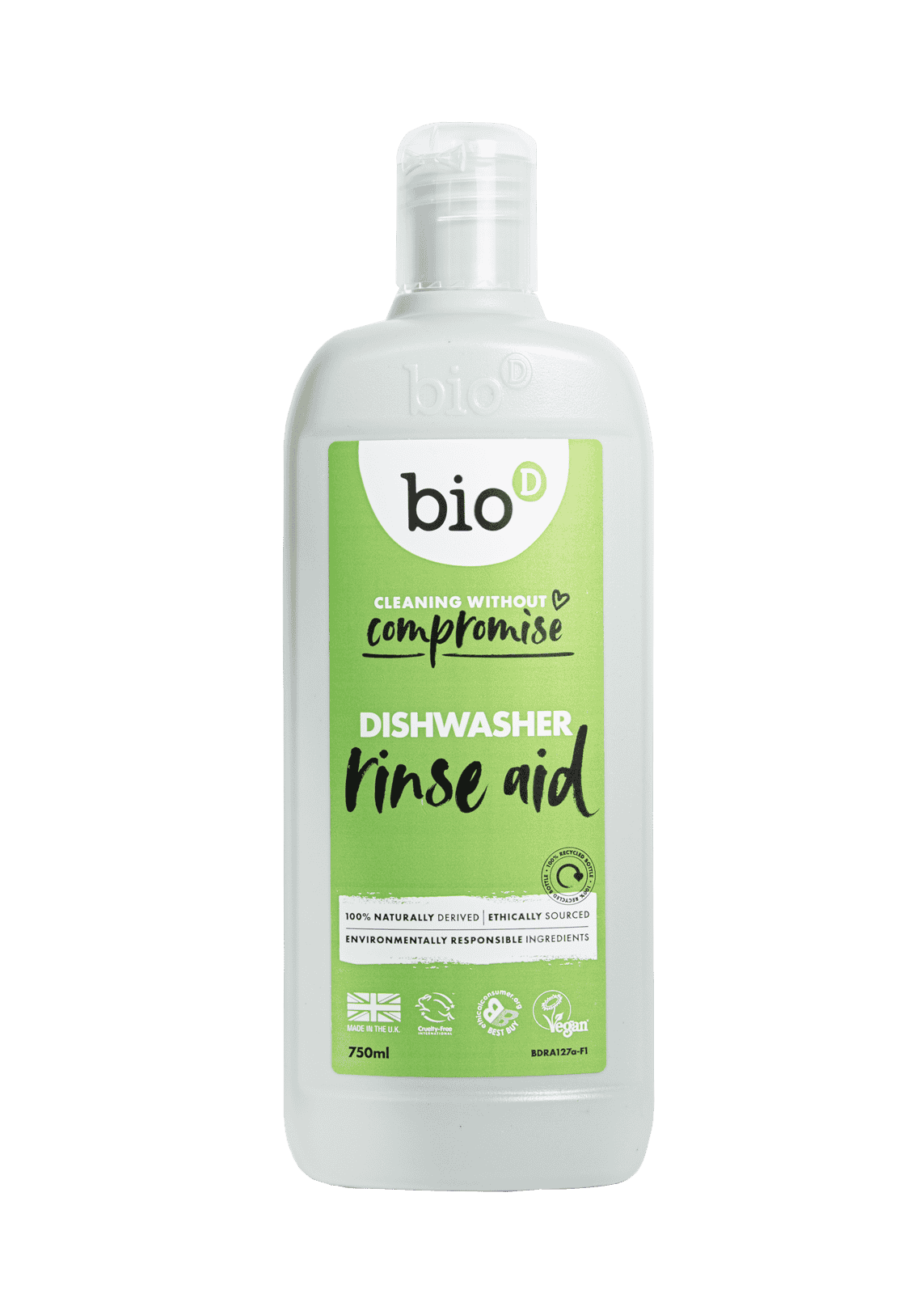 Bio-D Dishwasher Rinse Aid - 750ml