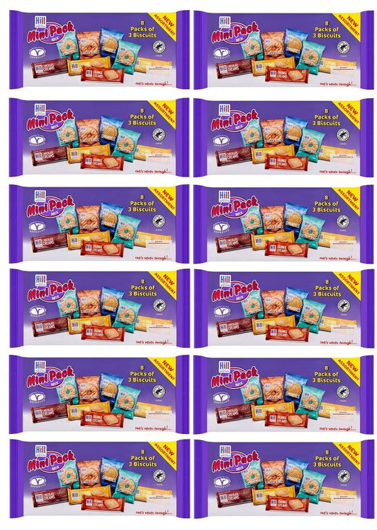 12 x Hill Mini Pack Mix - 246GM