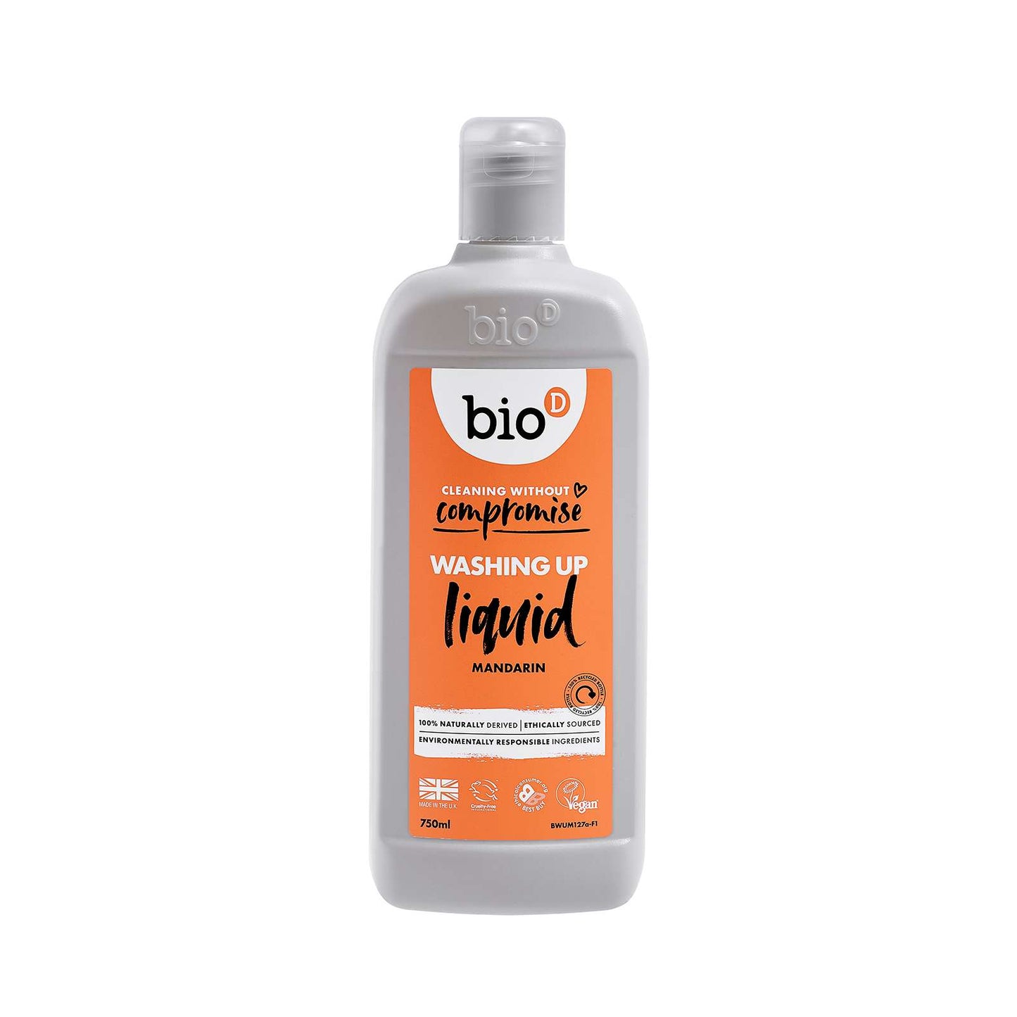 Bio-D Mandarin Washing Up Liquid - 750ml