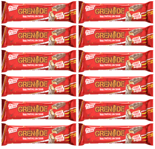12 x Grenade Carb Killa Peanut Nutter 60Gm