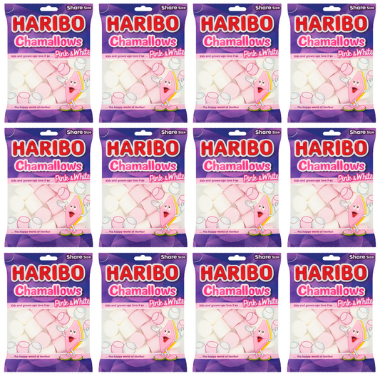 12 x Haribo Chamallows Bag 140Gm