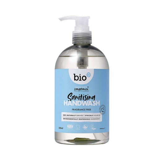 Bio-D Fragrance Free Cleansing Hand Wash - 500ml