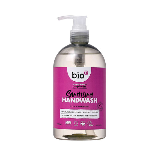 Bio-D Plum & Mulberry Cleansing Hand Wash - 500ml