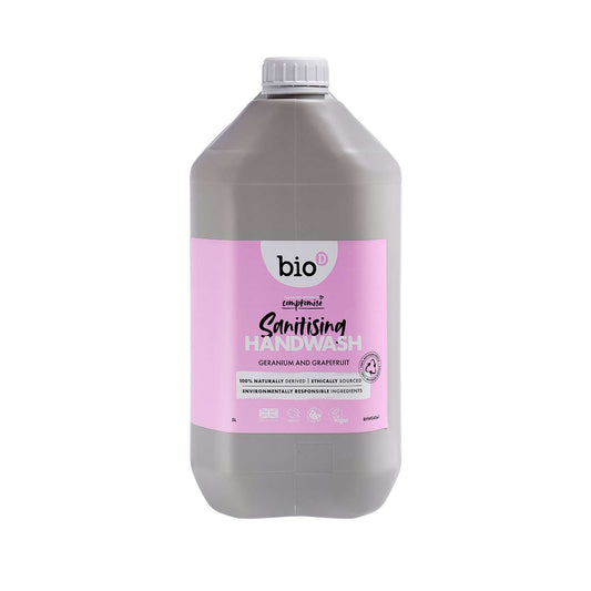 Bio-D Geranium & Grapefruit  Cleansing Hand Wash - 5Ltr
