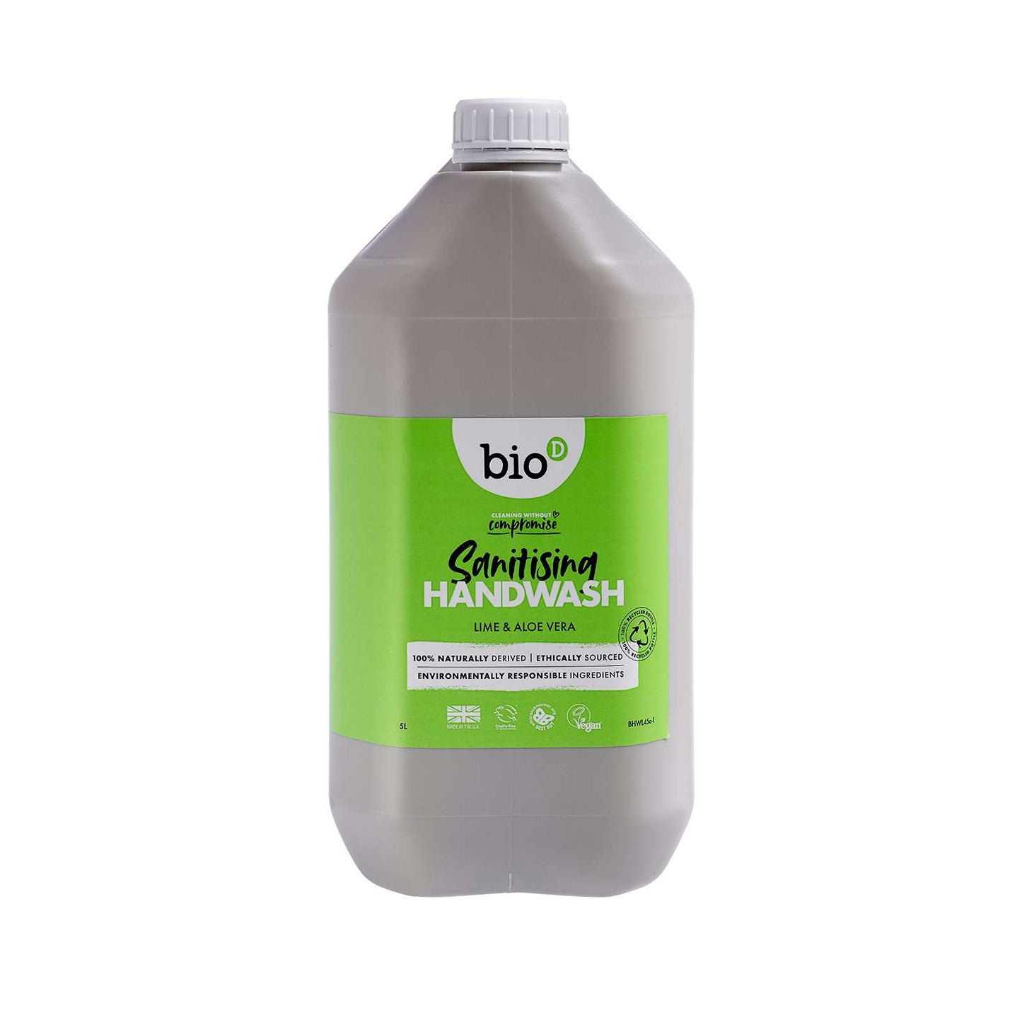Bio-D Lime & Aloe Vera Cleansing Hand Wash - 5Ltr