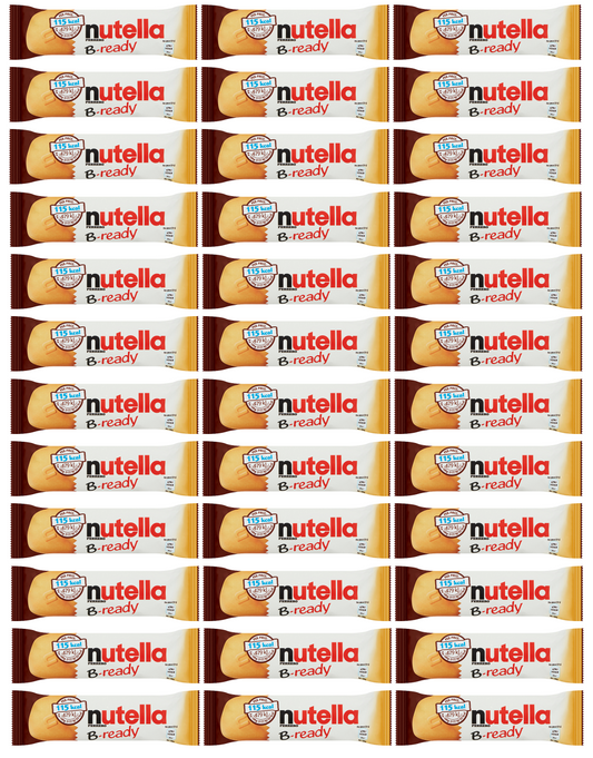 36 X Nutella B Ready T1 22GM