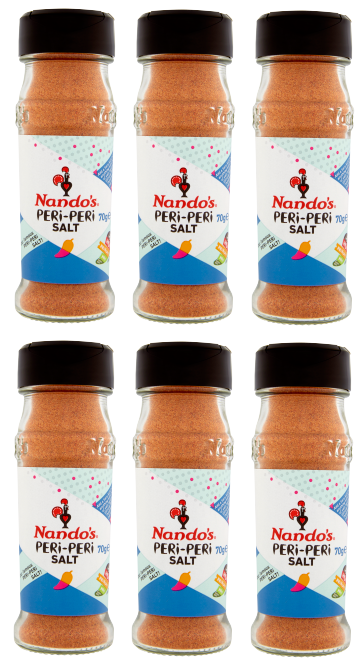 6 x Nando'S Peri Peri Salt 70G