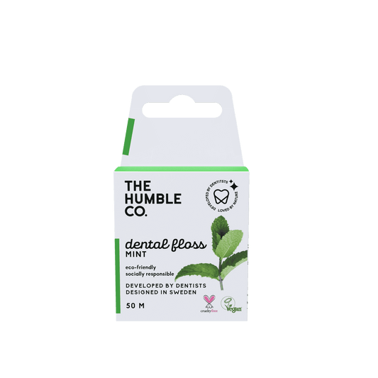 The Humble Co Dental Floss Mint Picks - 50pc