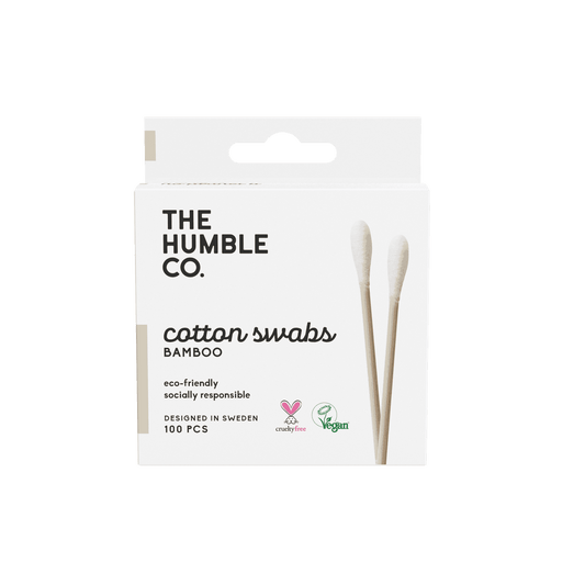 The Humble Co Natural Cotton Buds - White - 100pc