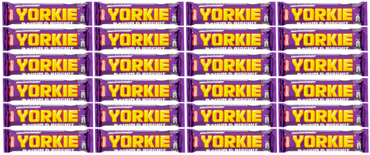 24 x Yorkie Raisin & Biscuit 46Gm