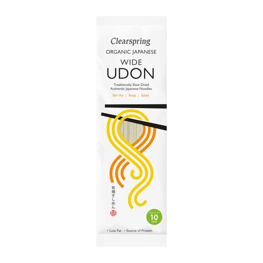 Clearspring Wide Udon Noodles - Organic  - 200g