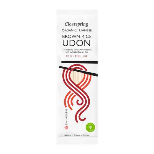 Clearspring Brown Rice Udon Noodles - Organic  - 200g