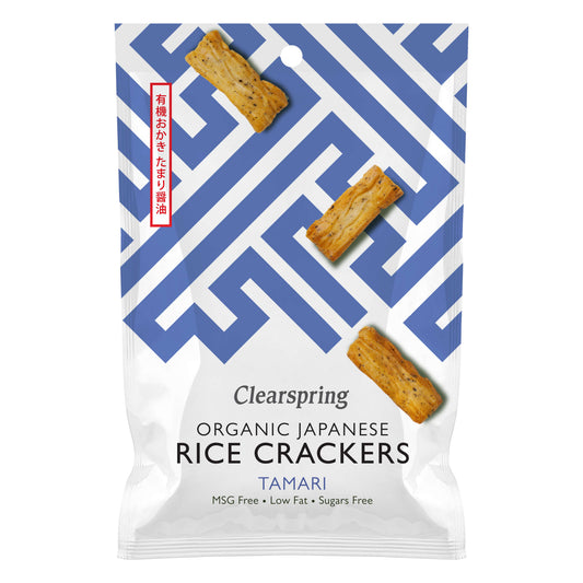 Clearspring Rice Cracker - Tamari Organic - 50g