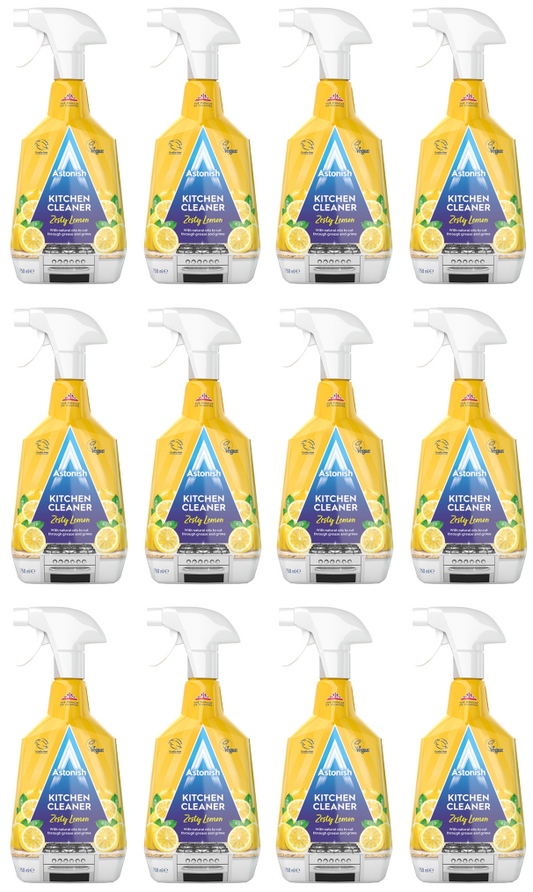 12 x Astonish Kitchen Cleaner 750Ml