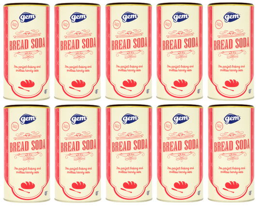 10 x Gem Bread Soda (Bicarbonate Of Soda) 500Gm