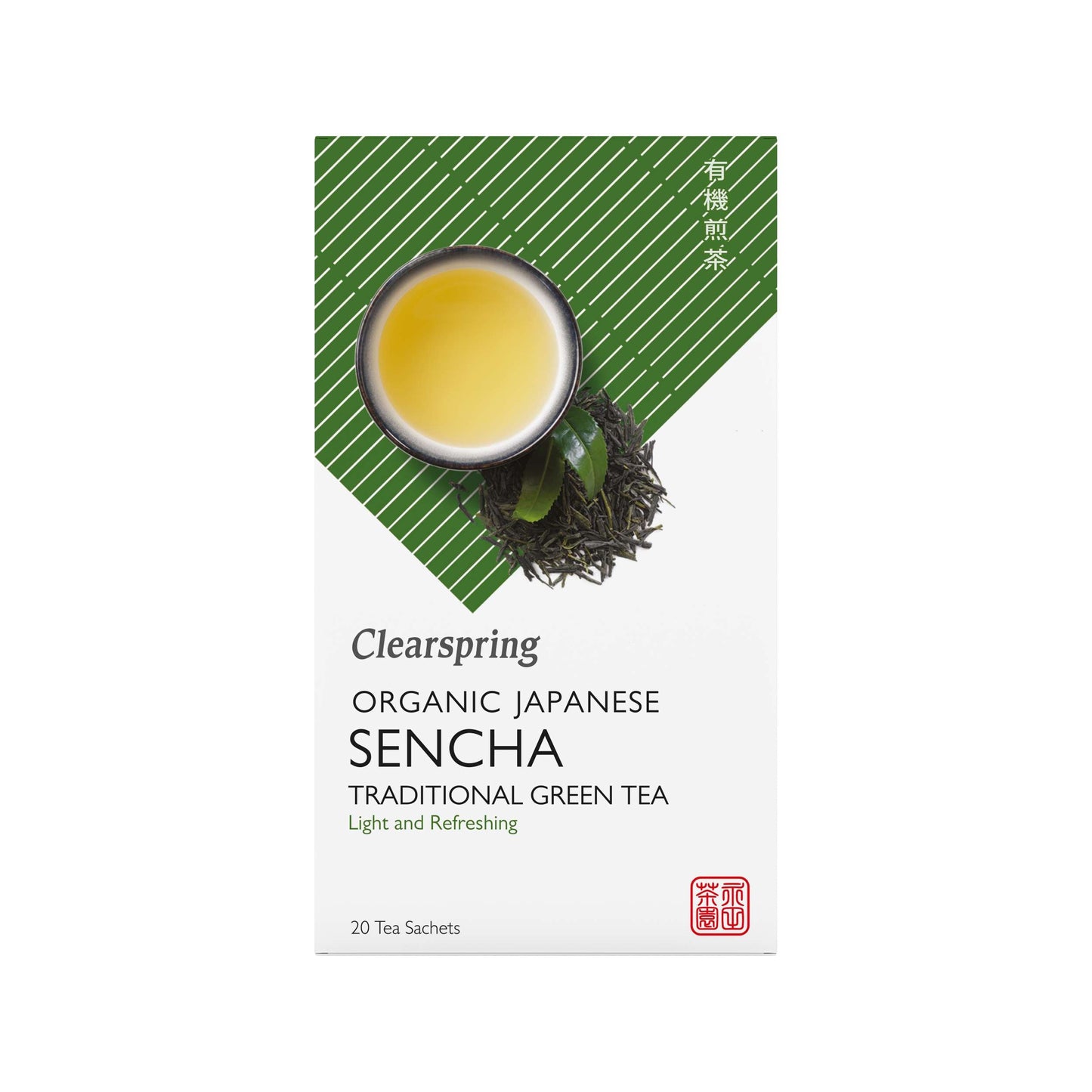 Clearspring Organic Japanese Sencha - TB box - 20x36g