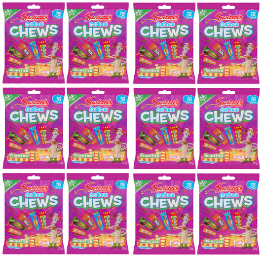 12 x Swizzels Curious Chews - 171G