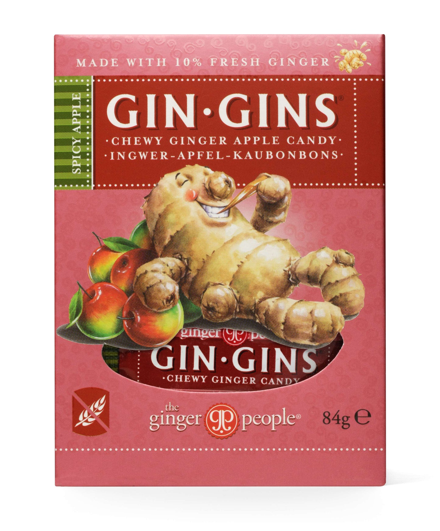 The Ginger People Gin Gins Spiced Apple - 84g
