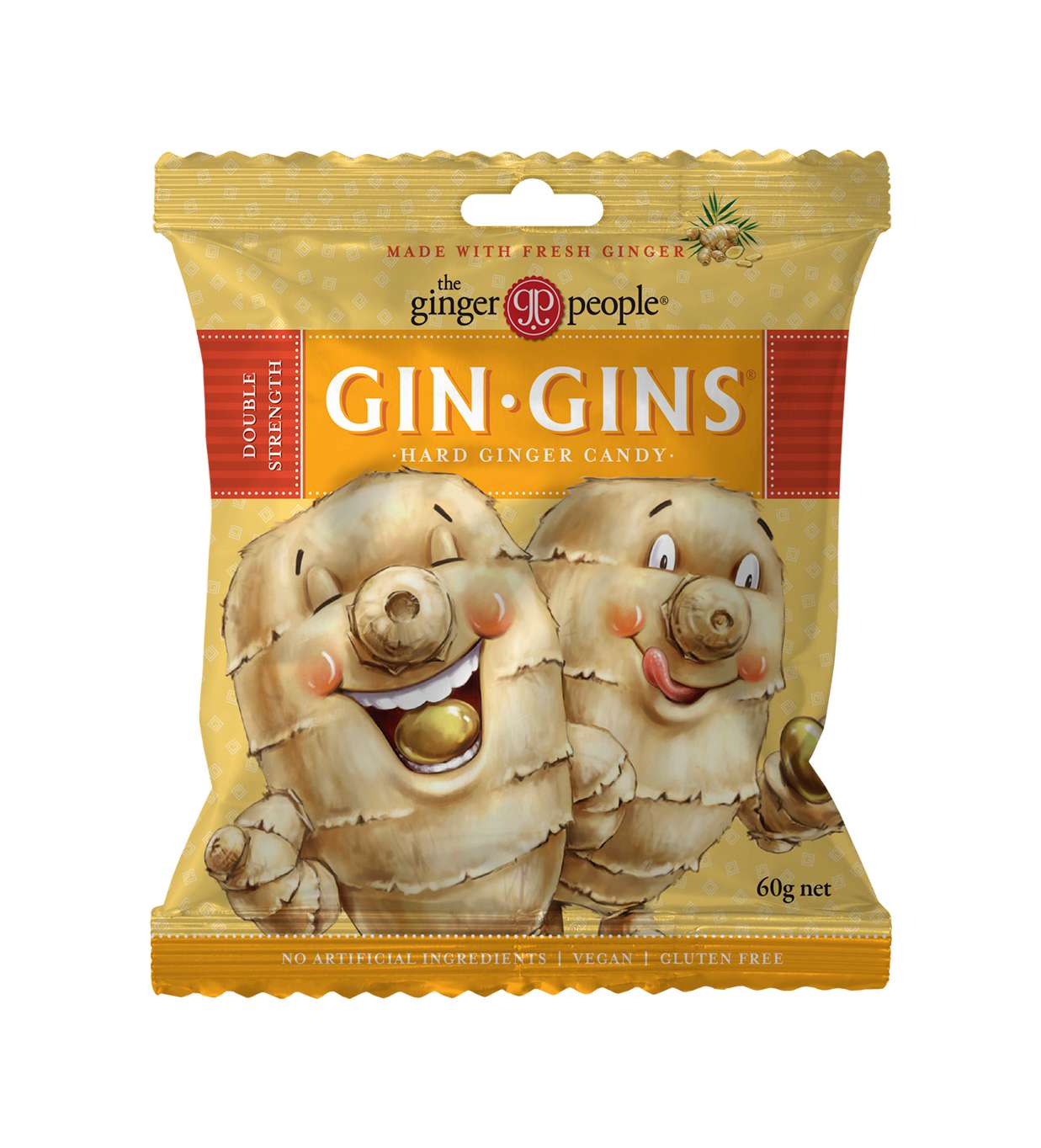 The Ginger People New! Gin Gins Ginger - 60g