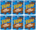 6 x Flipz Milk Chocolate Pretzels - 90g