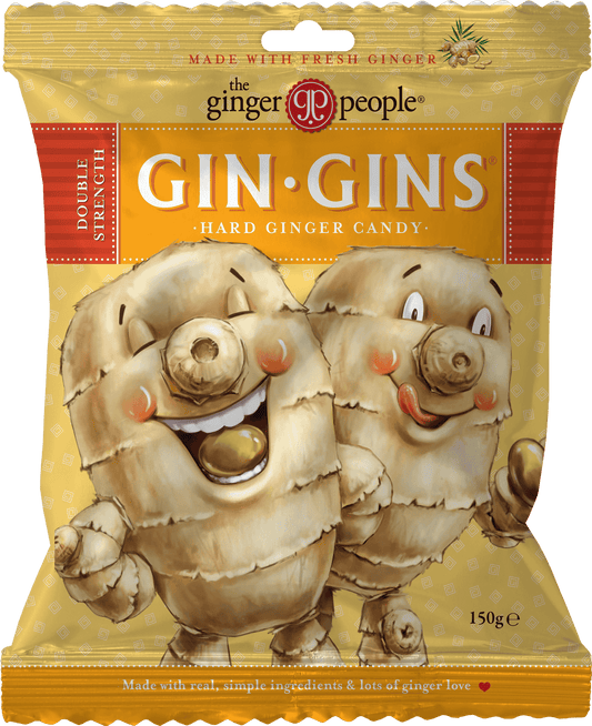 The Ginger People New! Gin Gins Hard Ginger Candy - 150g