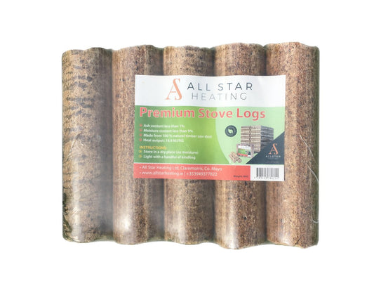 5 x All Star Stove Log 8Kg