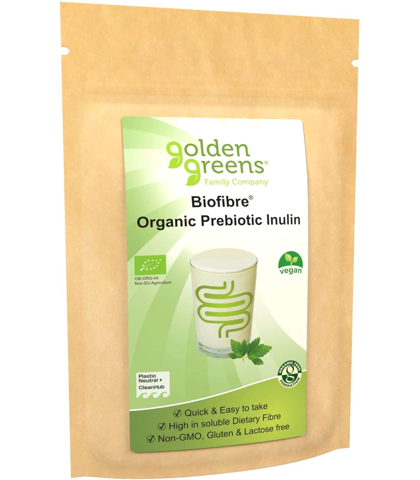 Golden Greens Organic Inulin Powder *Large*  - 500g