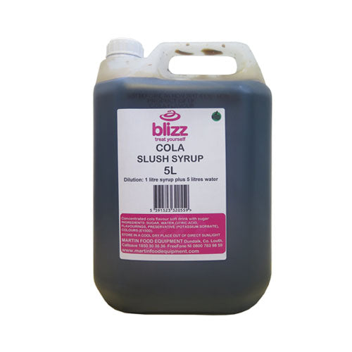 Blizz Cola Slush Syrup 5Lt