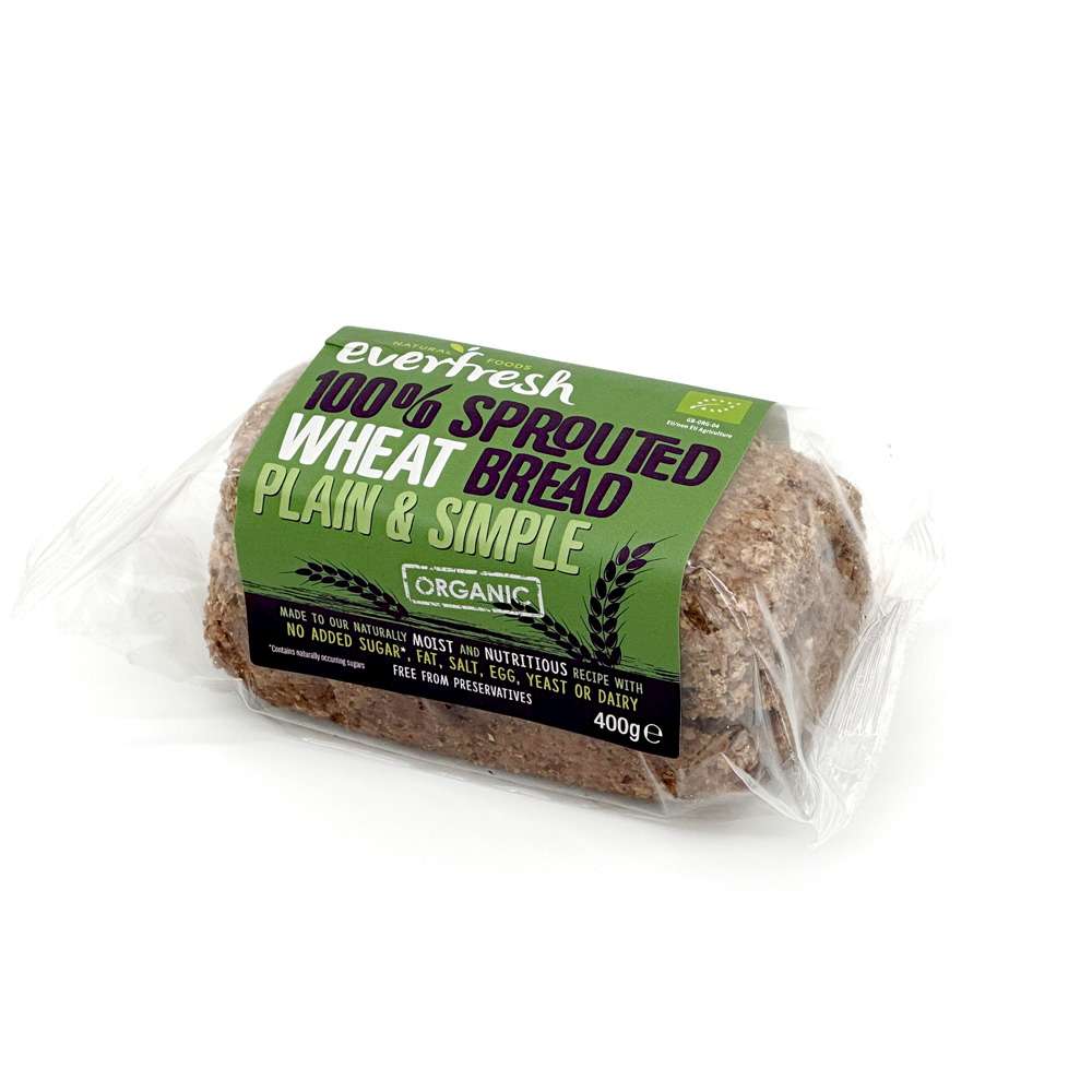 Everfresh Organic Sprouted Wheat Bread - 400g