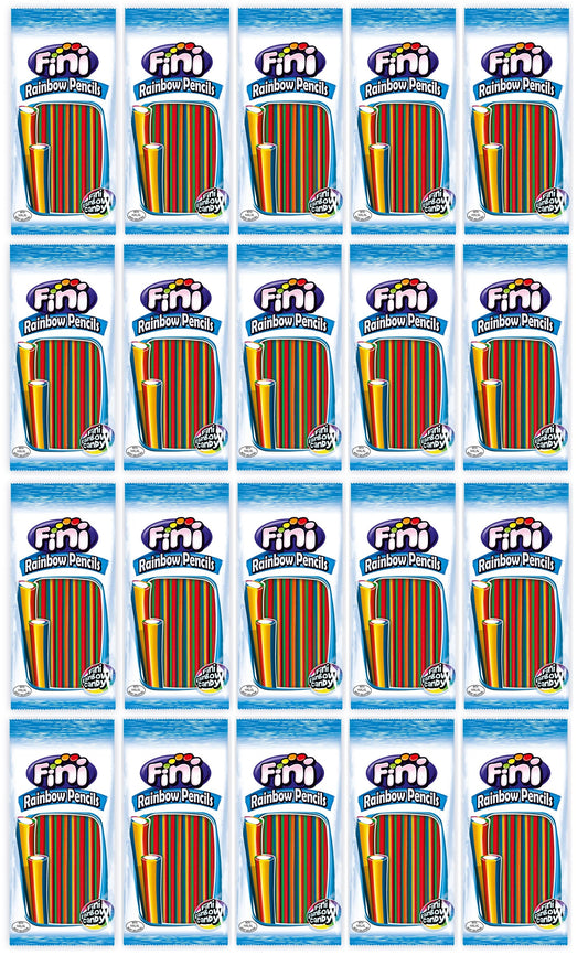 20 x Fini Rainbow Pencils 180Gm