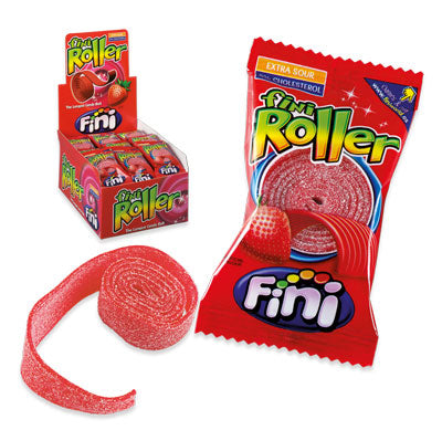 40 x Fini Strawberry Roller 20Gm