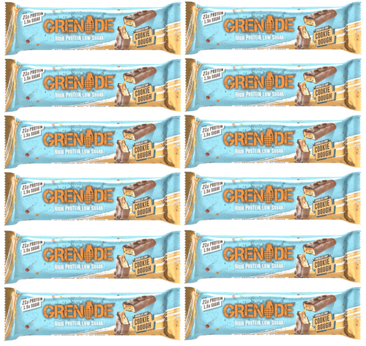 12 X Grenade Carb Killa Cookie Dough Bar 60G
