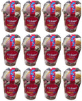 12 x Gummy Fizzy Mixup Sweets Cup  200Gm