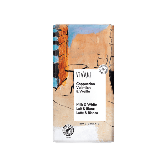 10 x Vivani Cappuccino Chocolate Organic - 100g