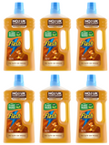6 x Flash Liquid Wooden Floors 1 Litre
