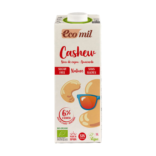 Ecomil Cashew drink sugar-free Bio - 1ltr