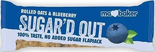 16 x Ma Baker Sugar'd Out B/berry F/jack No Added Sugar - 50g