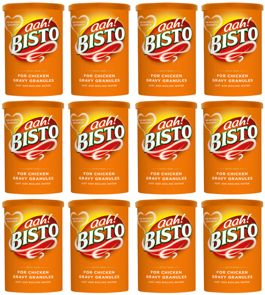 12 x Bisto Gravy Granules Chicken 190G