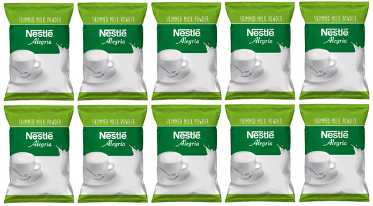 10 x Nescafe Alegria Skimmed Milk Powder - 500G