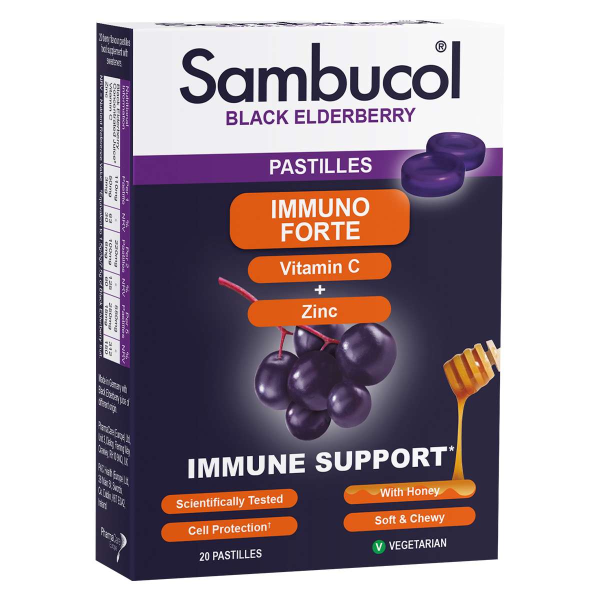 Sambucol Immuno Forte Pastilles - 20pc