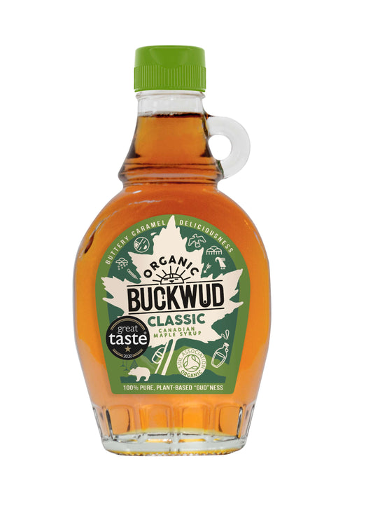 6 x Buckwud Buckwud Organic Maple Syrup - 250g