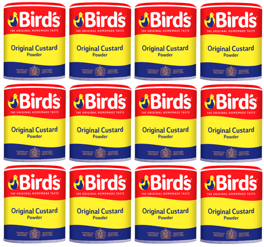 12 x Birds Trad Custard Powder Pb - 250Gm