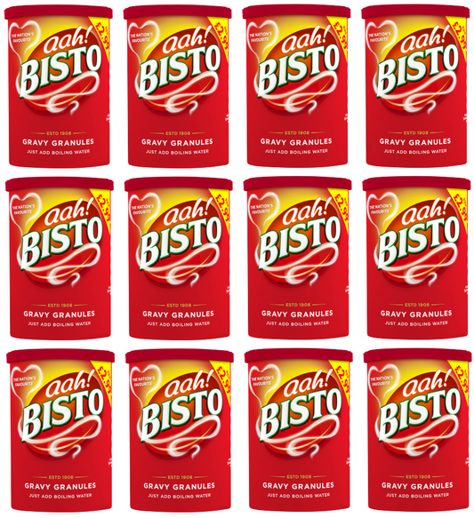 12 x Bisto Gravy Granules Beef - 190Gm