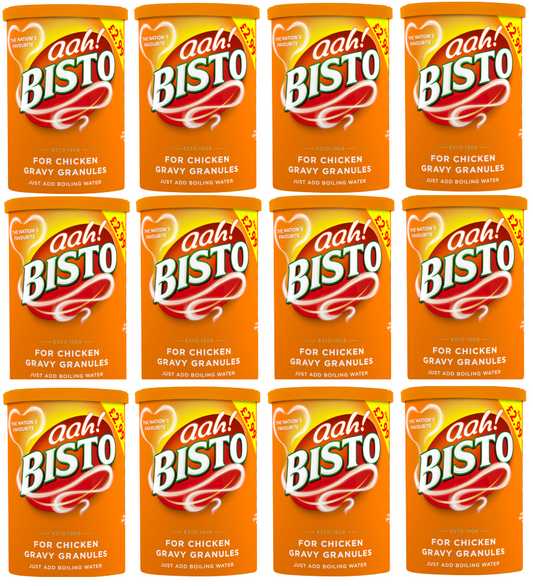 12 x Bisto Gravy Granules Chicken - 190GM